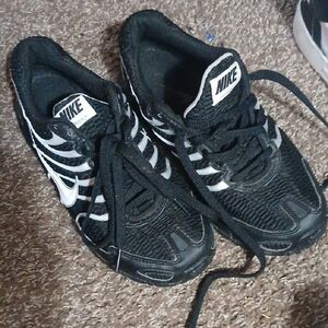 Nike Black and White Athletic Shoes